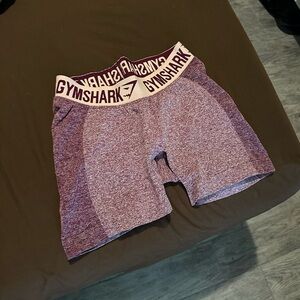 purple gym shark flex shorts
